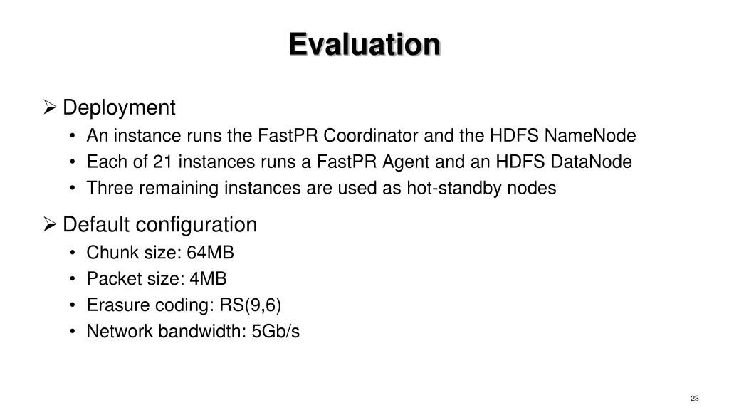 evaluation 1