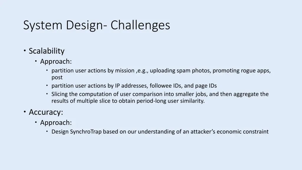 system design challenges