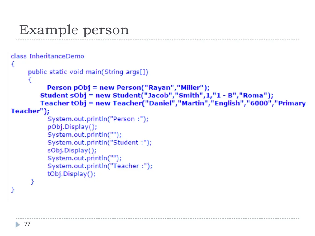 example person 3