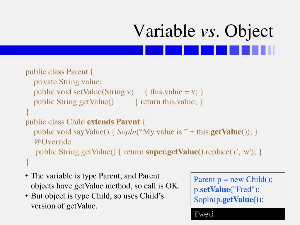 variable vs object 1