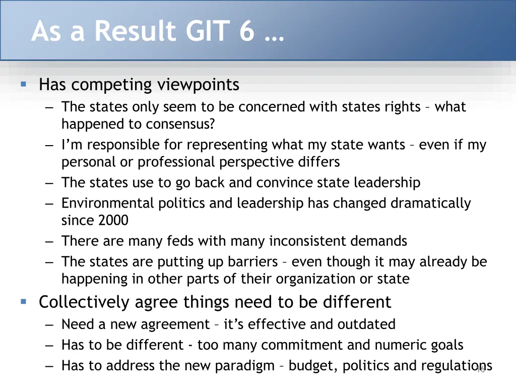 as a result git 6