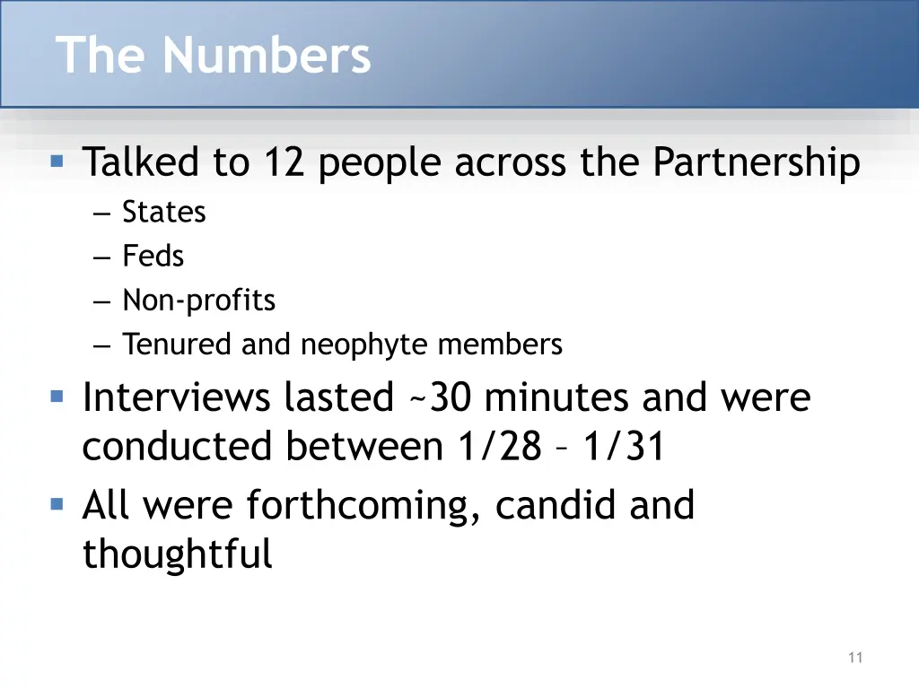 the numbers