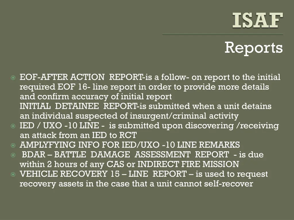 reports 1