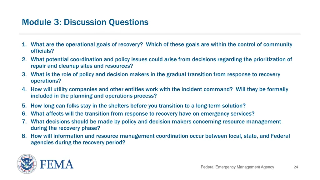 module 3 discussion questions