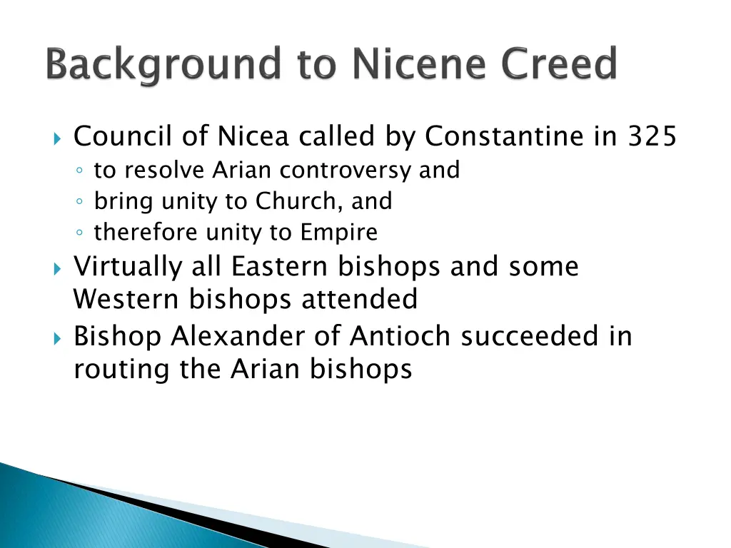 council of nicea called by constantine