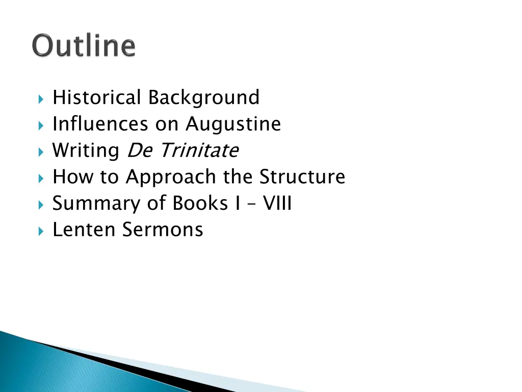 historical background influences on augustine