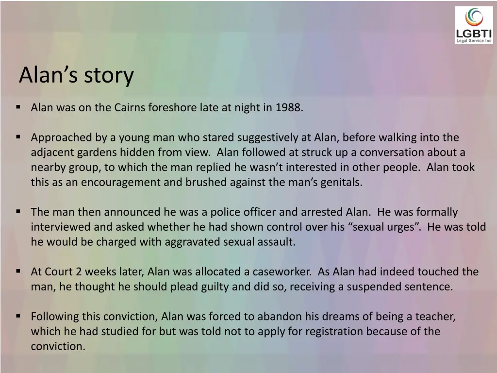 alan s story
