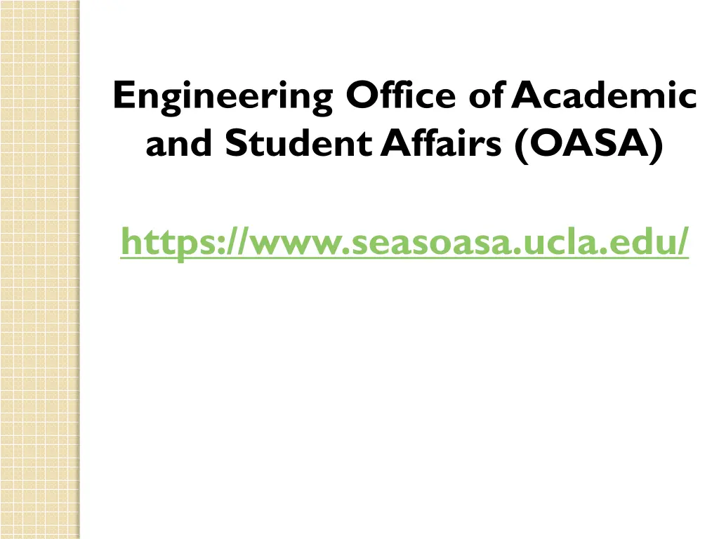 engineering office of academic and student