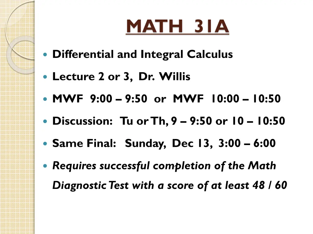 math 31a