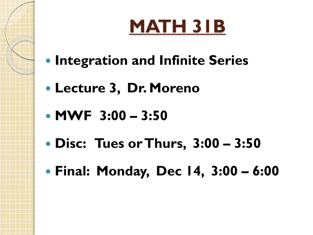 math 31b