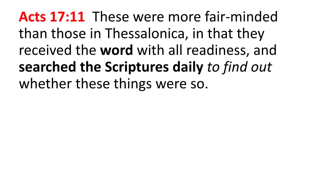 acts 17 11 these were more fair minded than those