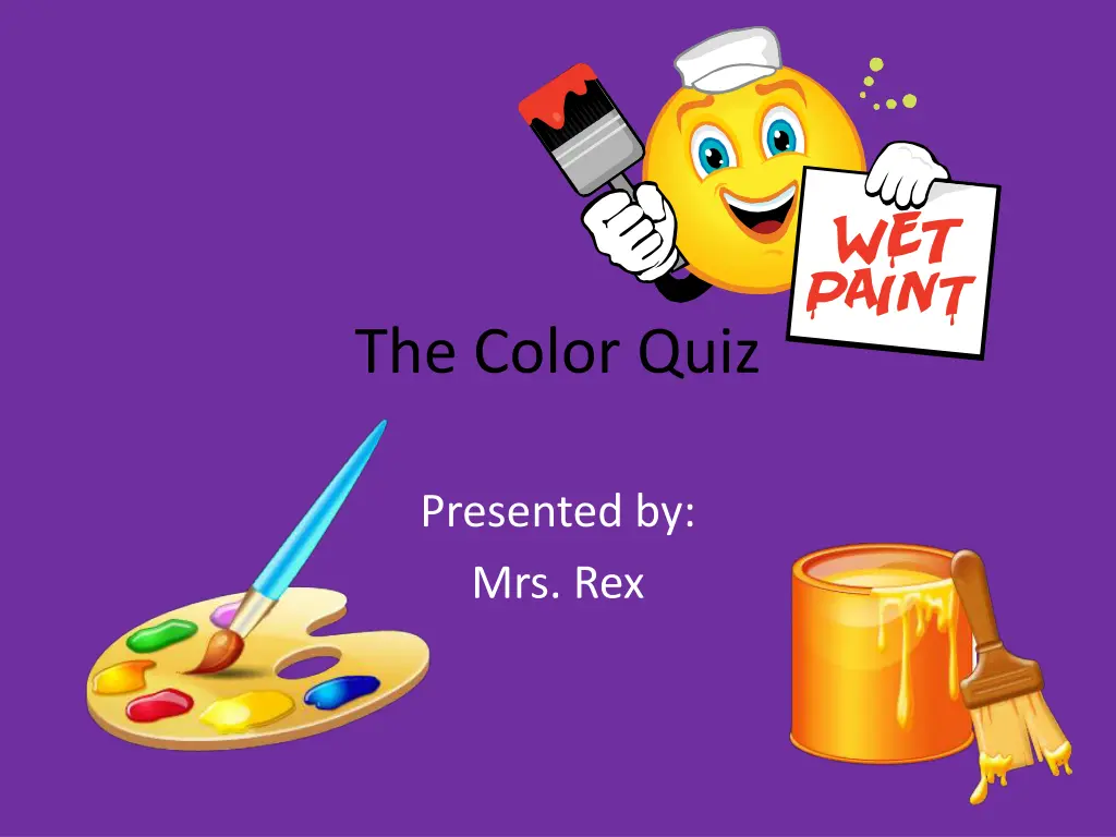 the color quiz