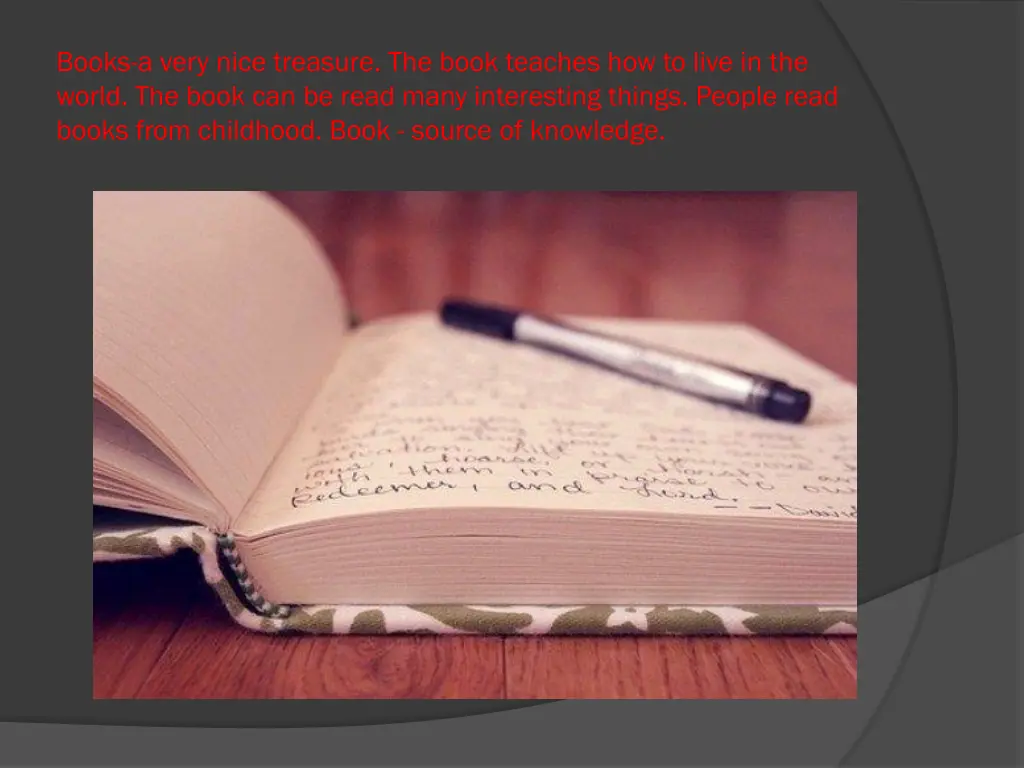 books a very nice treasure the book teaches