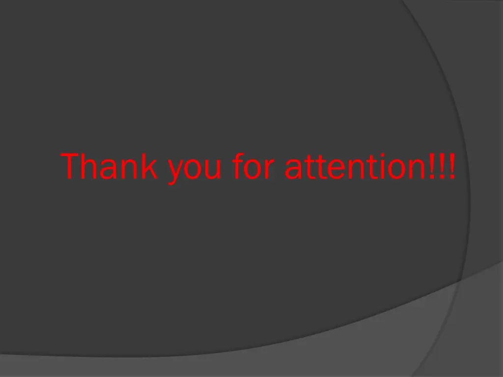 thank you for attention