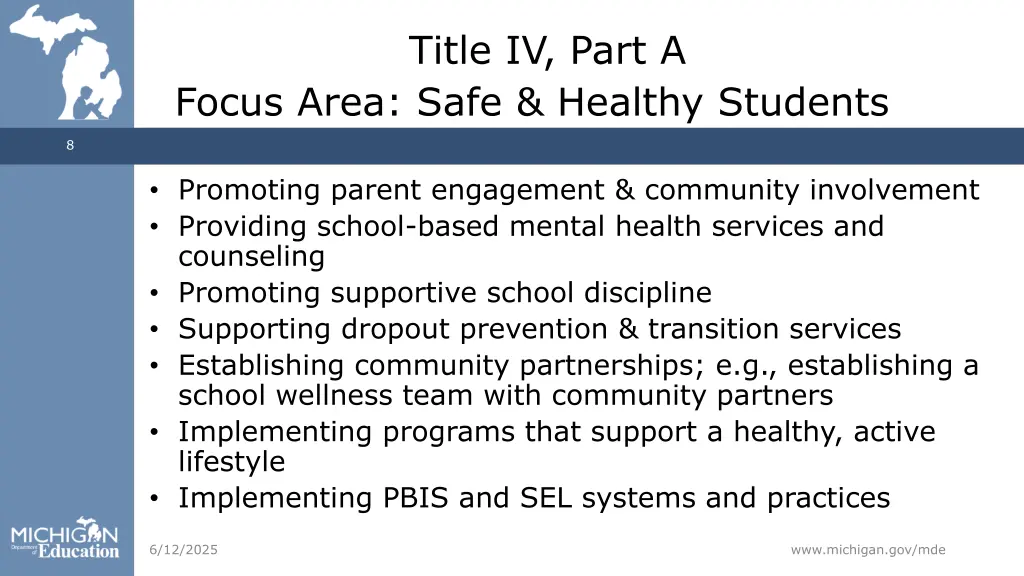 title iv part a 3