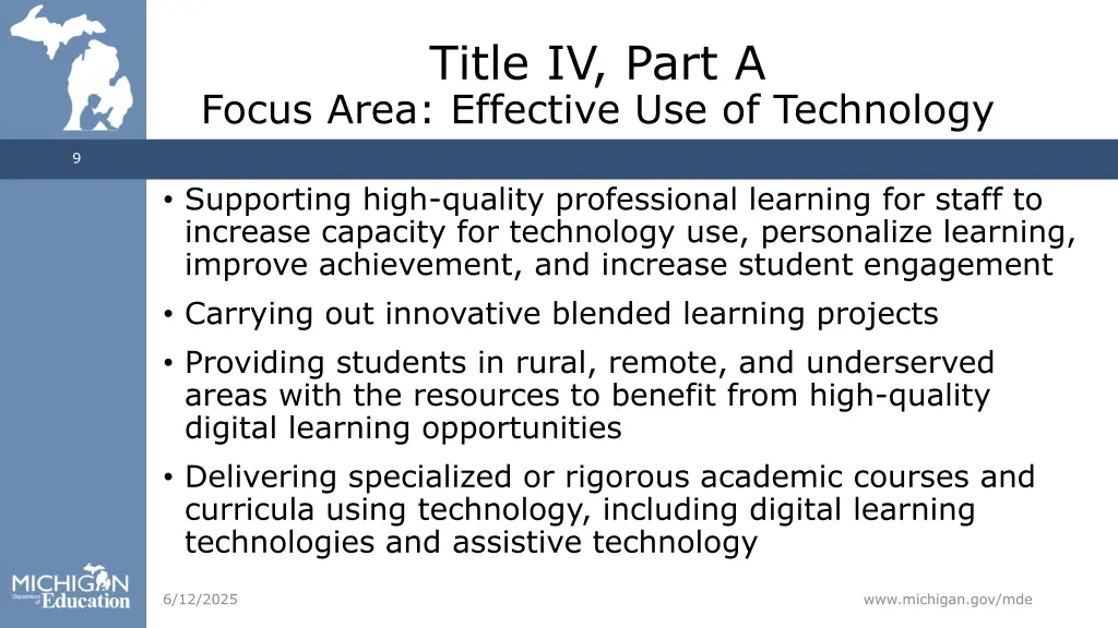 title iv part a 4