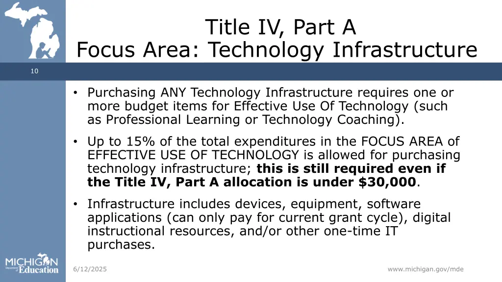 title iv part a 5