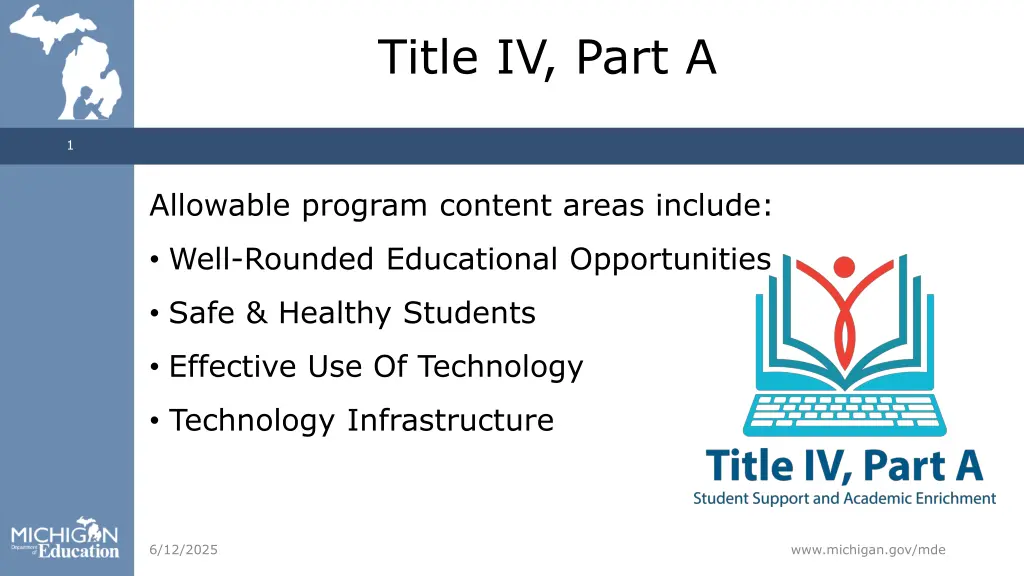 title iv part a