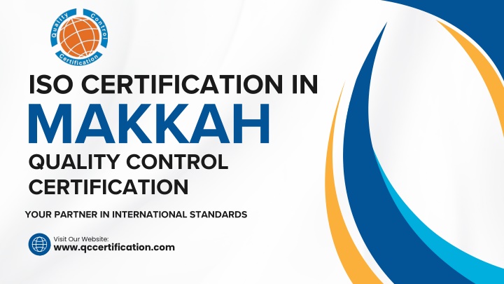 iso certification in makkah