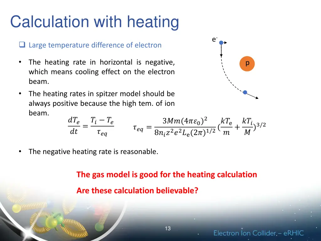 calculation with heating 4
