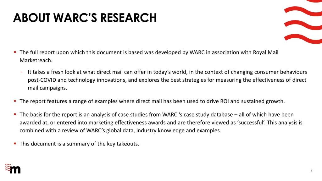 about warc s research