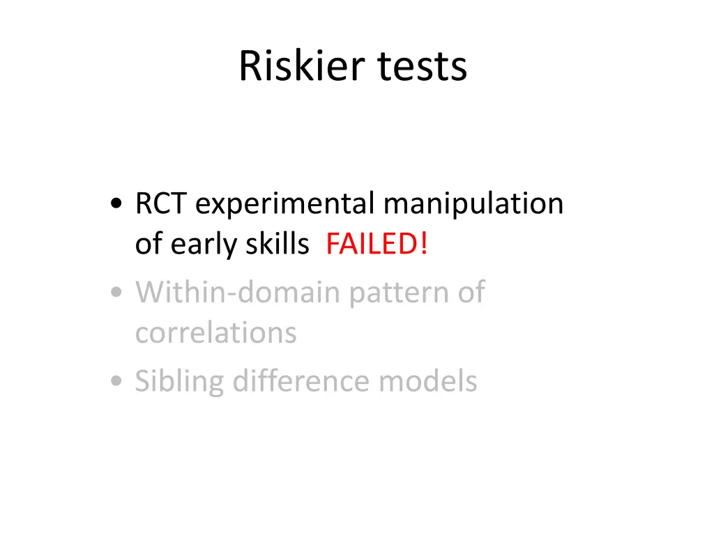 riskier tests 3