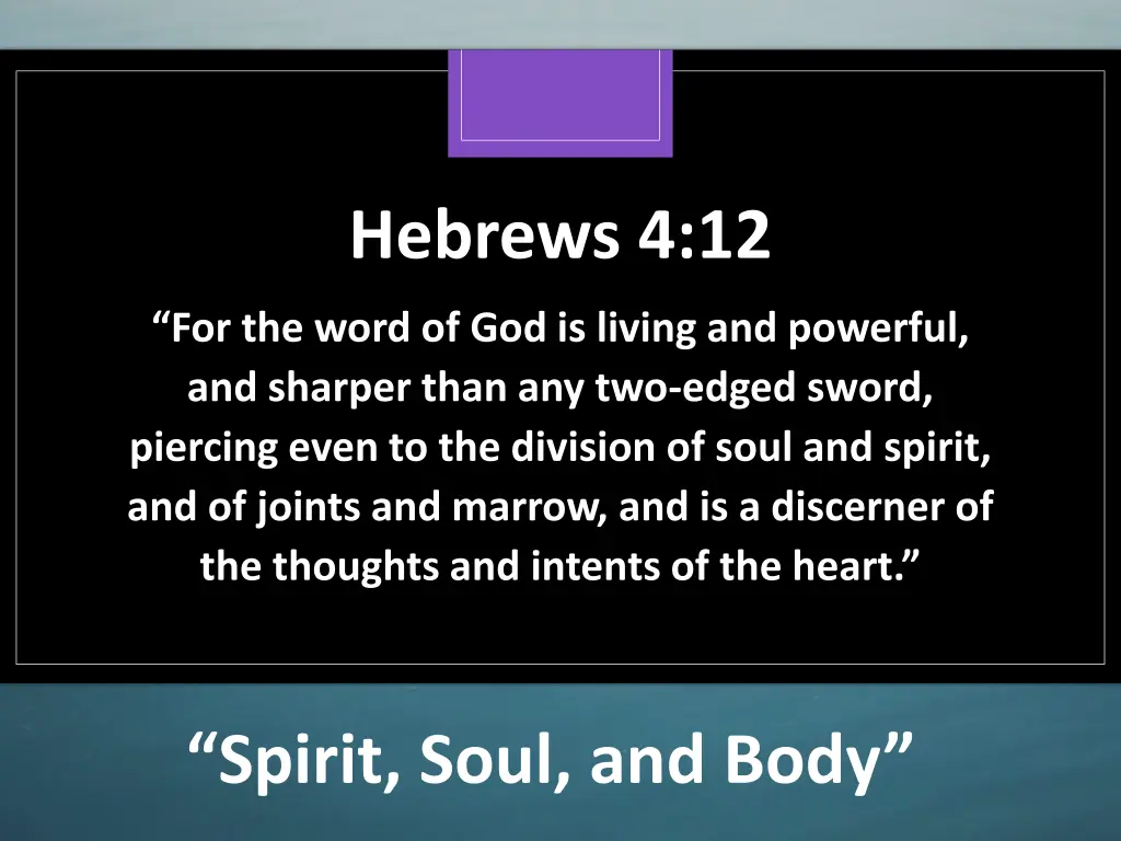 hebrews 4 12