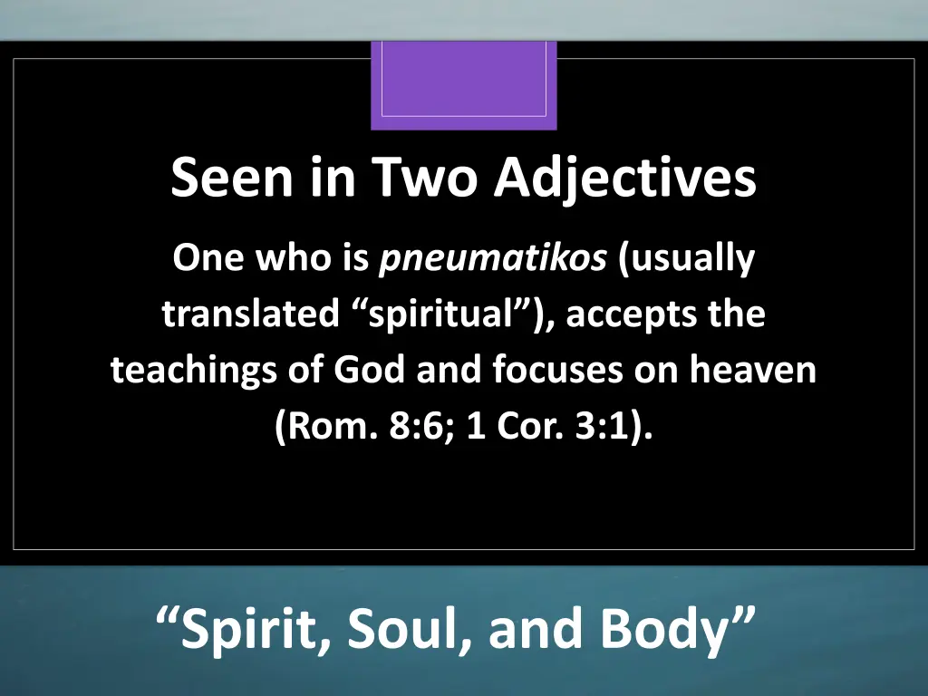 seen in two adjectives