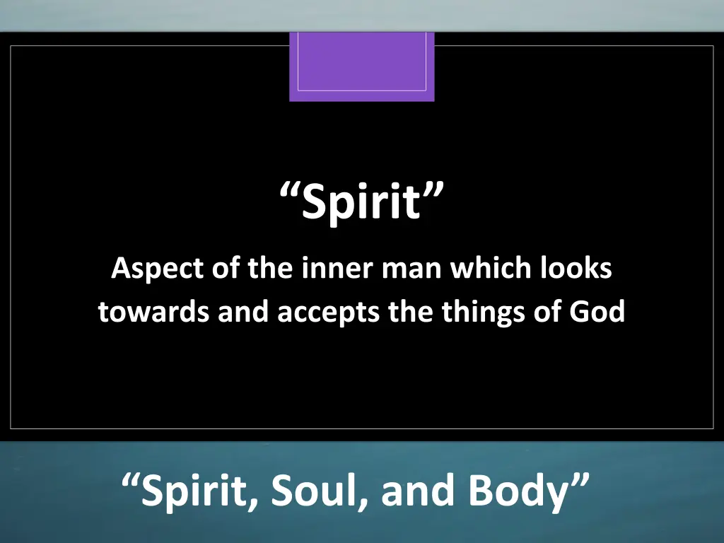 spirit