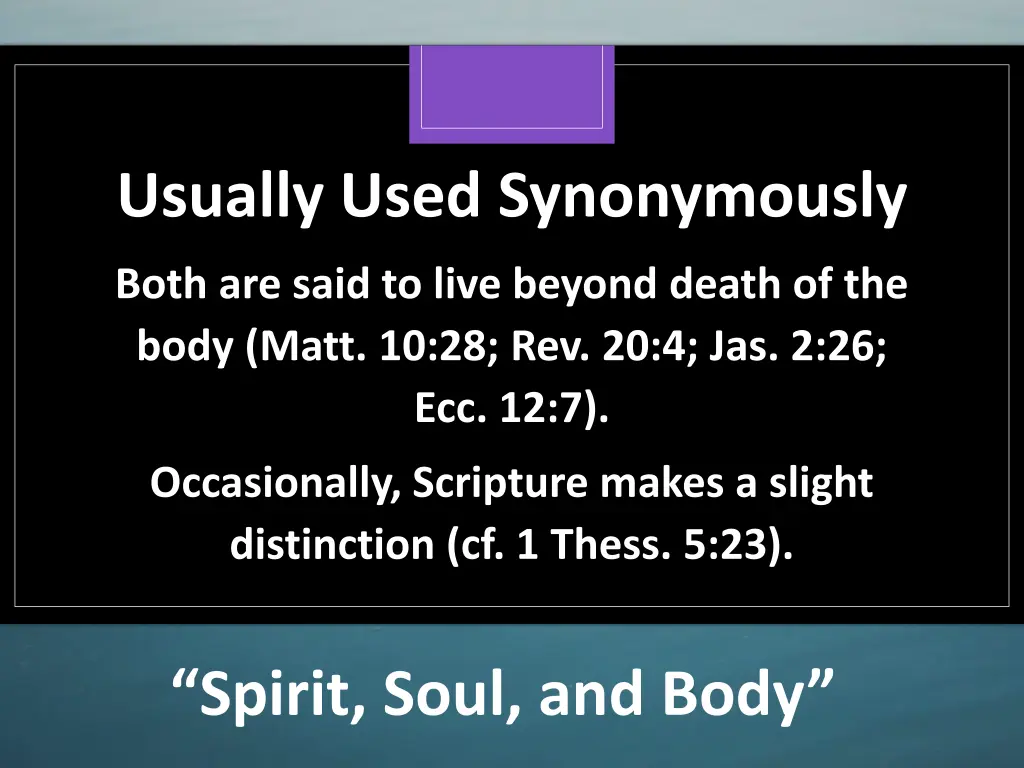 usually used synonymously