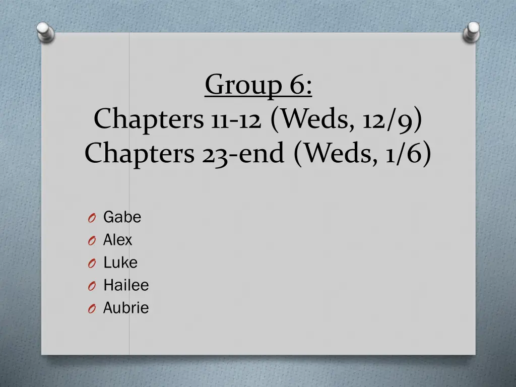 group 6