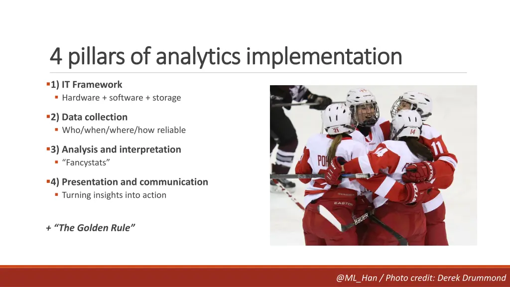 4 pillars of analytics implementation 4 pillars