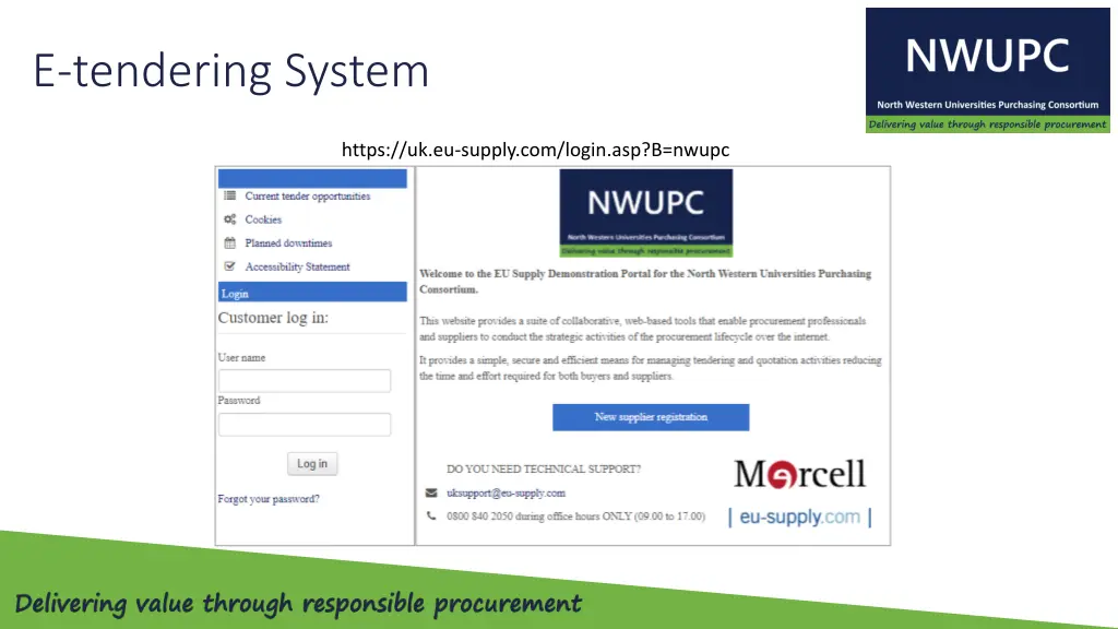 e tendering system