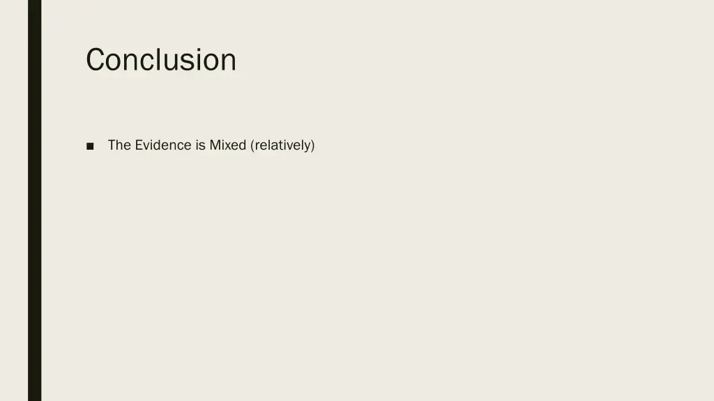 conclusion 1