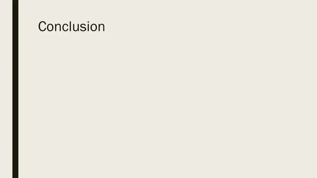 conclusion