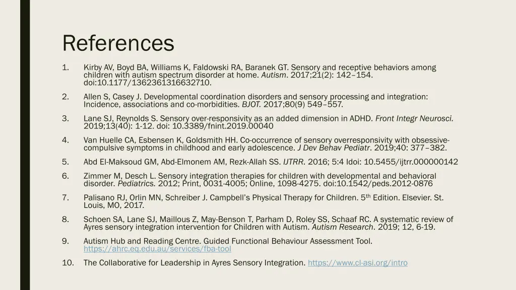 references