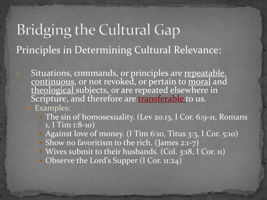 bridging the cultural gap 8