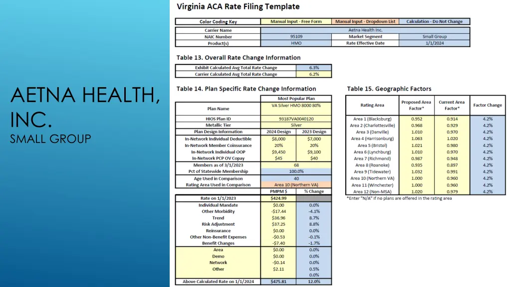 aetna health inc small group