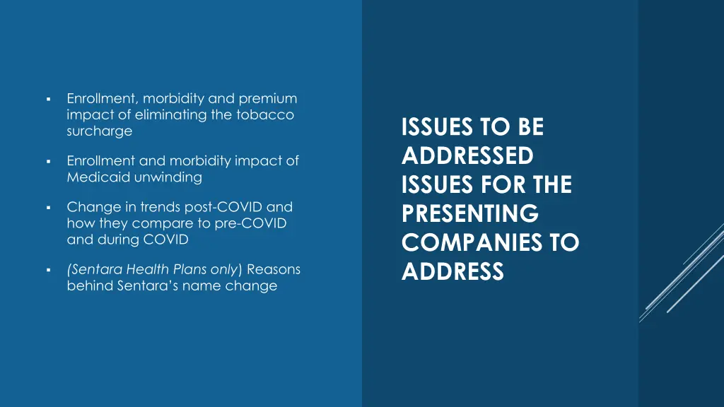 enrollment morbidity and premium impact