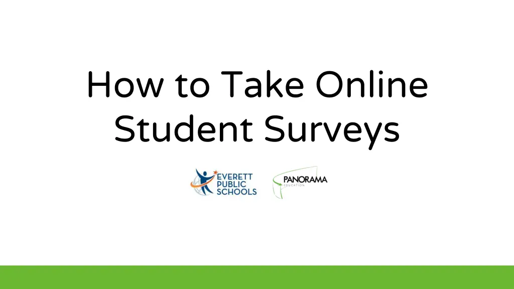 how to take online student surveys