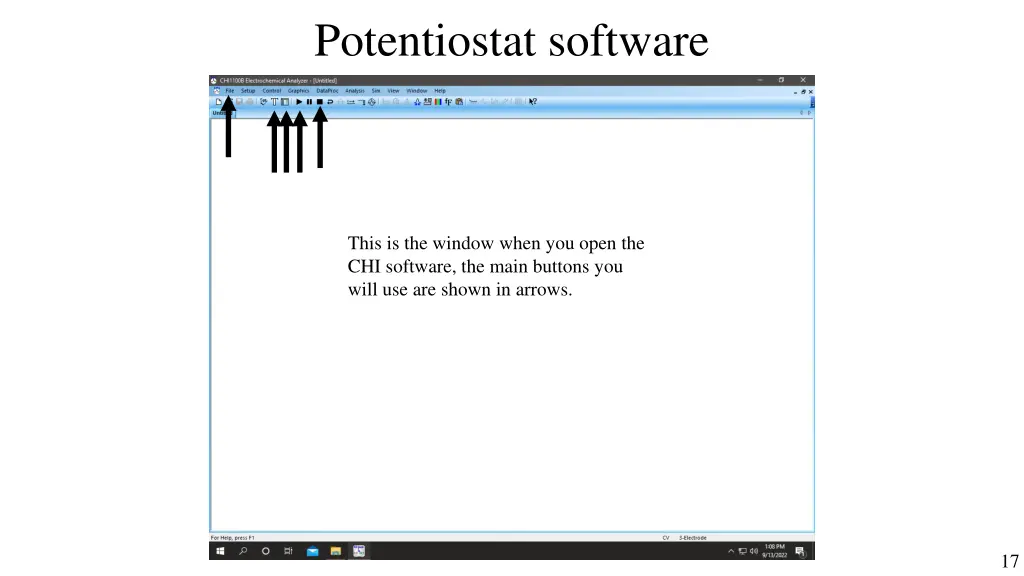 potentiostat software