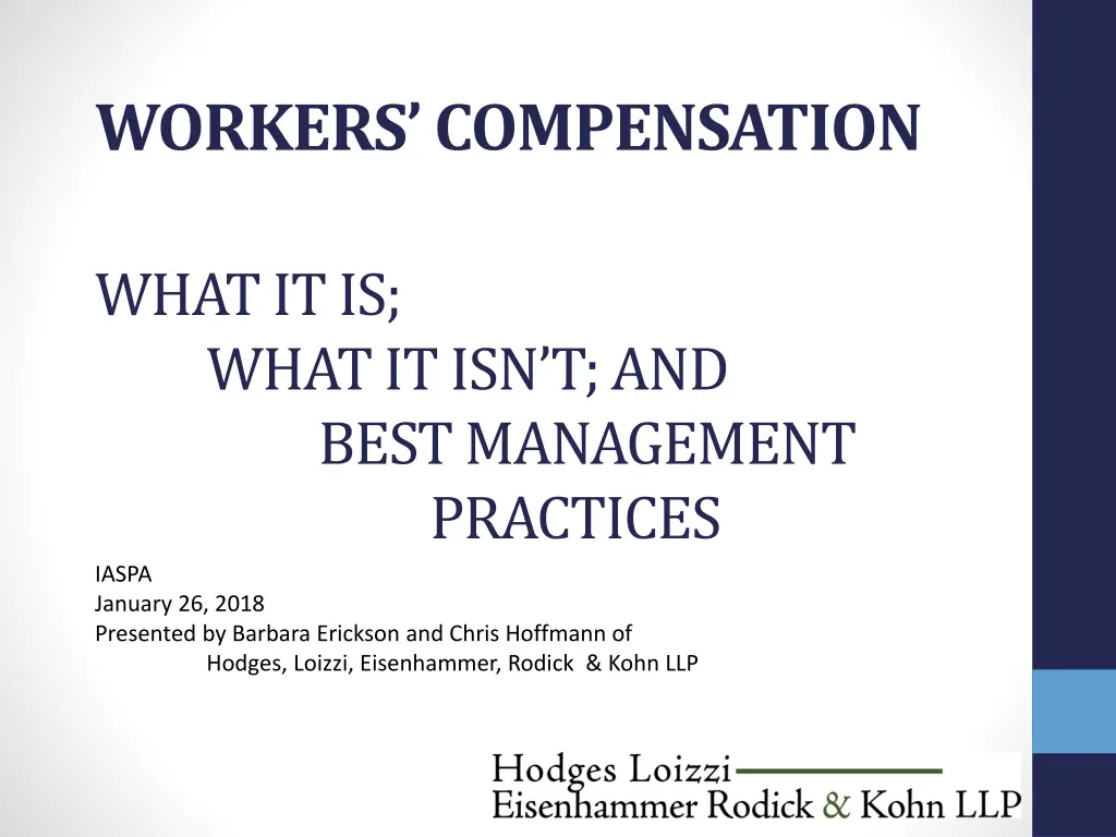 workers compensation
