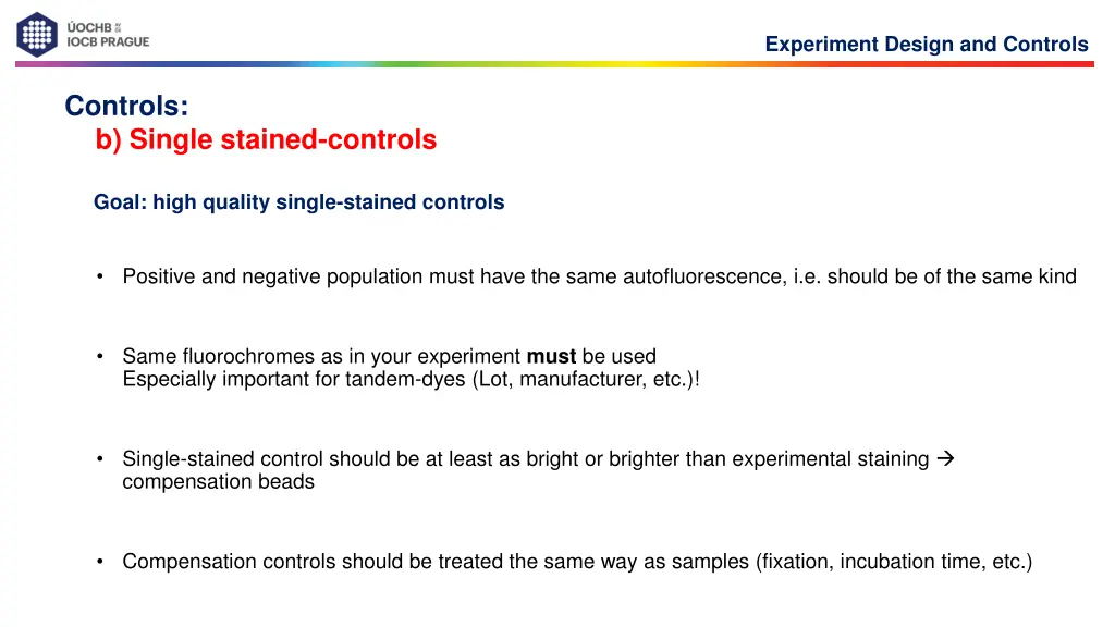 experiment design and controls 3