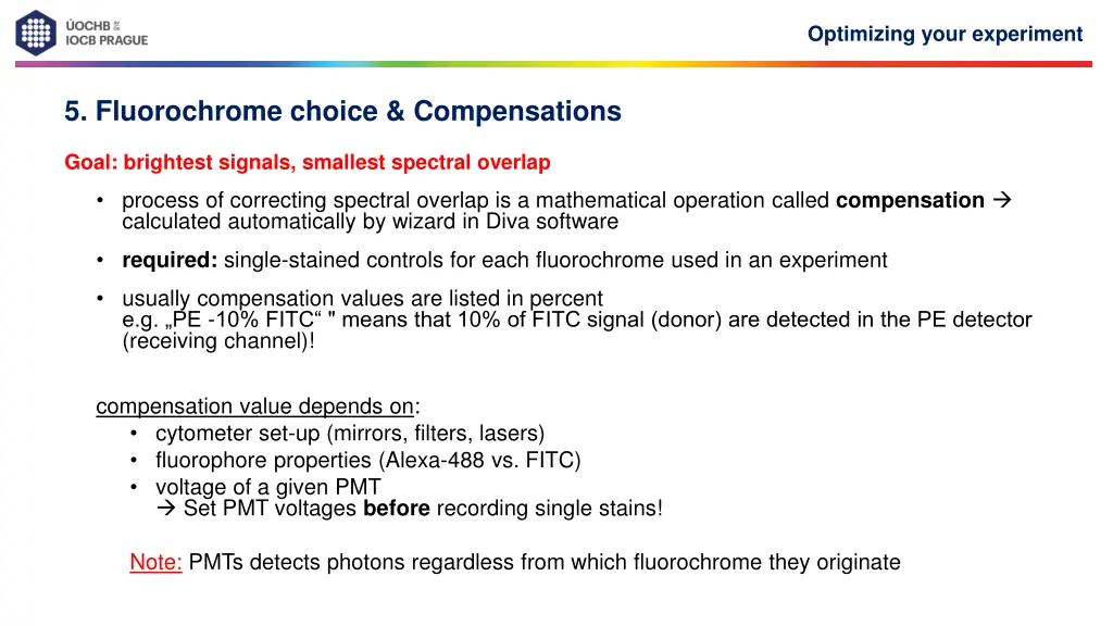 optimizing your experiment 8