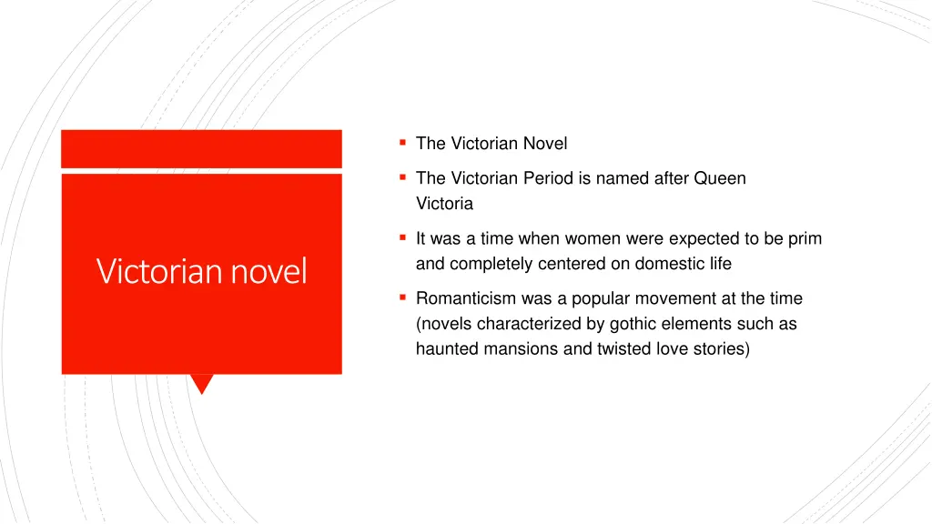 the victorian novel