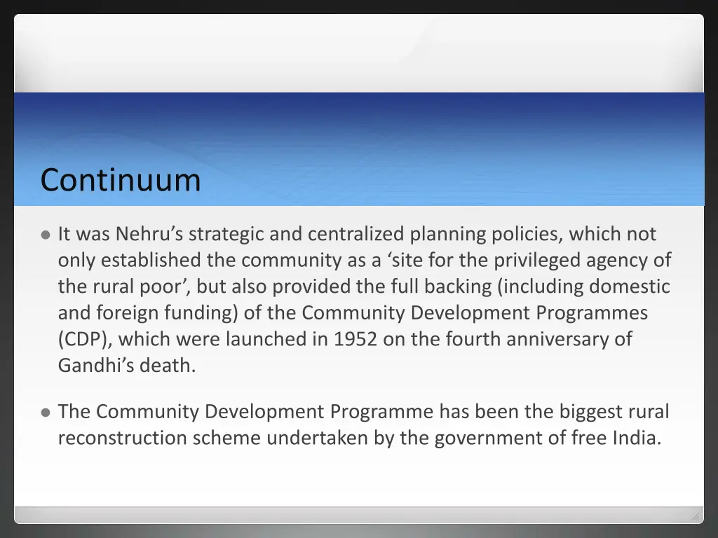 continuum