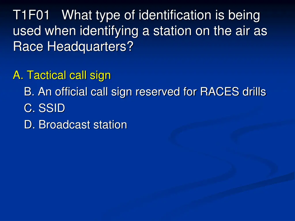 t1f01 what type of identification is being used 1