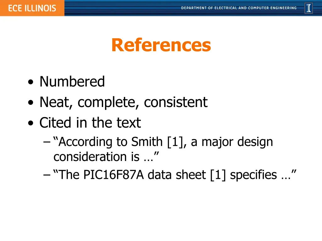 references
