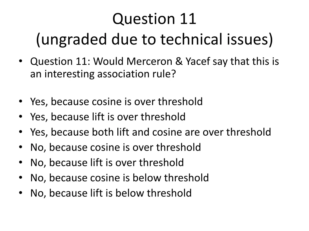 question 11