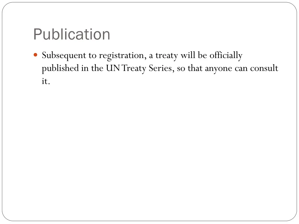 publication